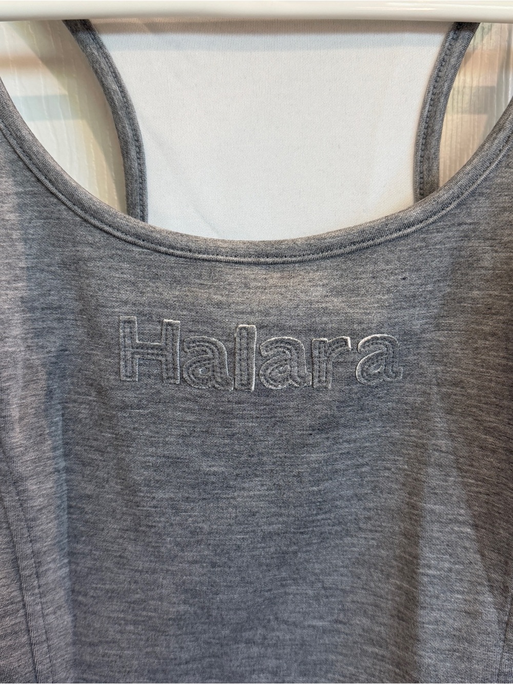 Halara U Neck Sleeveless Racerback Flare Mini Dance Active Dress - Picture 6 of 8